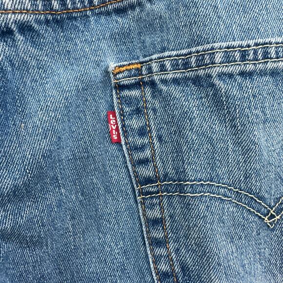 Levis 550 Jeans Men 35x32 Worn Relaxed Tapered Y2K Streetwear Classic Dad Norm - Picture 7 of 16